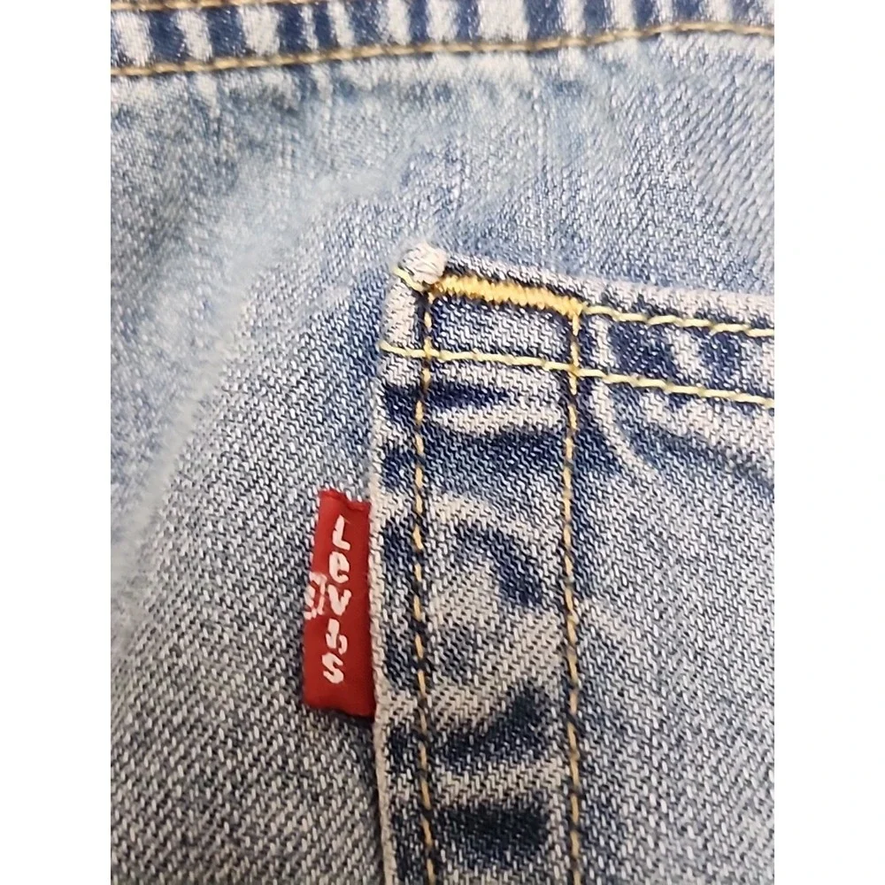Levi's 559‎ Jeans Mens 40x30  Relaxed Straight Light Wash Casual 42x29 Measured